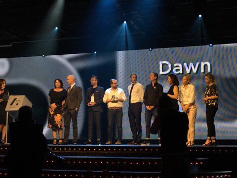 jravenek's tweet photo. Helaas is Eneco net geen adverteerder van het jaar, maar wel heel trots op ons bureau: Dawn is bureau van het jaar! #sanaccent https://t.co/WTAKeTpoMG