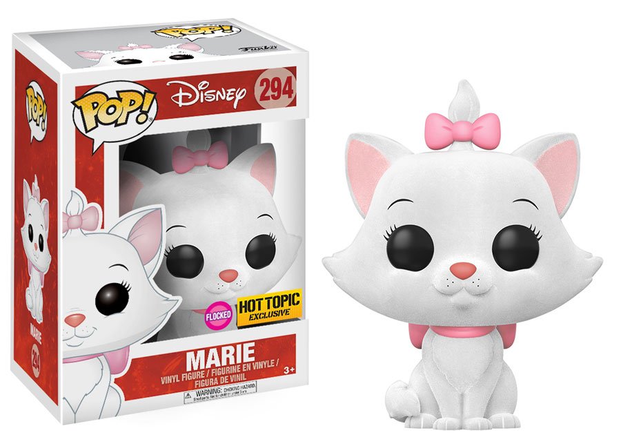 RT &amp; follow <a href="/OriginalFunko/">Funko</a> for the chance to win a <a href="/HotTopic/">Hot Topic</a> exclusive flocked Marie Pop!