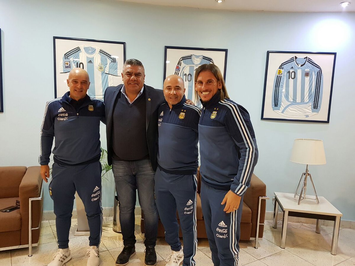 Argentina's tweet photo. Jorge Sampaoli será presentado como entrenador de la Selección Argentina junto a su cuerpo técnico. https://t.co/9iRZmUDpoL