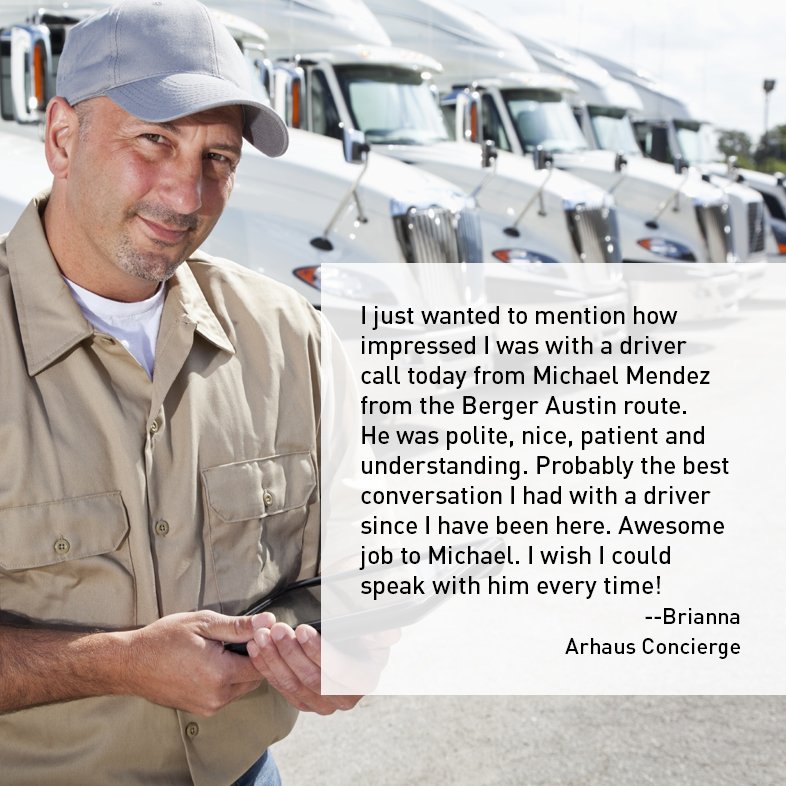bergertransfer's tweet photo. Way to go Michael! You and the Berger #Austin team are doing a great job.
#OwnerOperator #BeyondDistribution #goodreview #fivestars https://t.co/ur2DDDm0IH