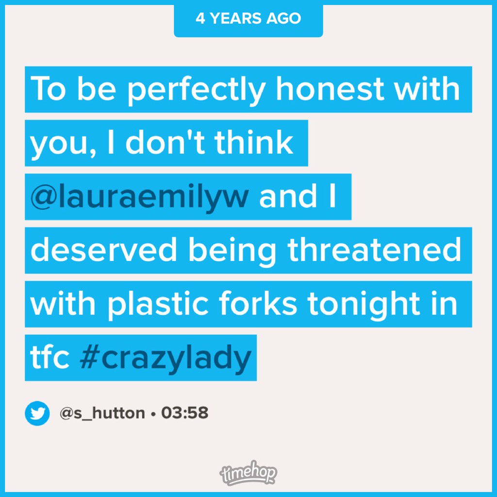 s_hutton's tweet photo. @lauraemilyw four years ago we almost lost our lives in TFC 😂#tauntonfriedchicken #TBT https://t.co/BDCFWYGgEx