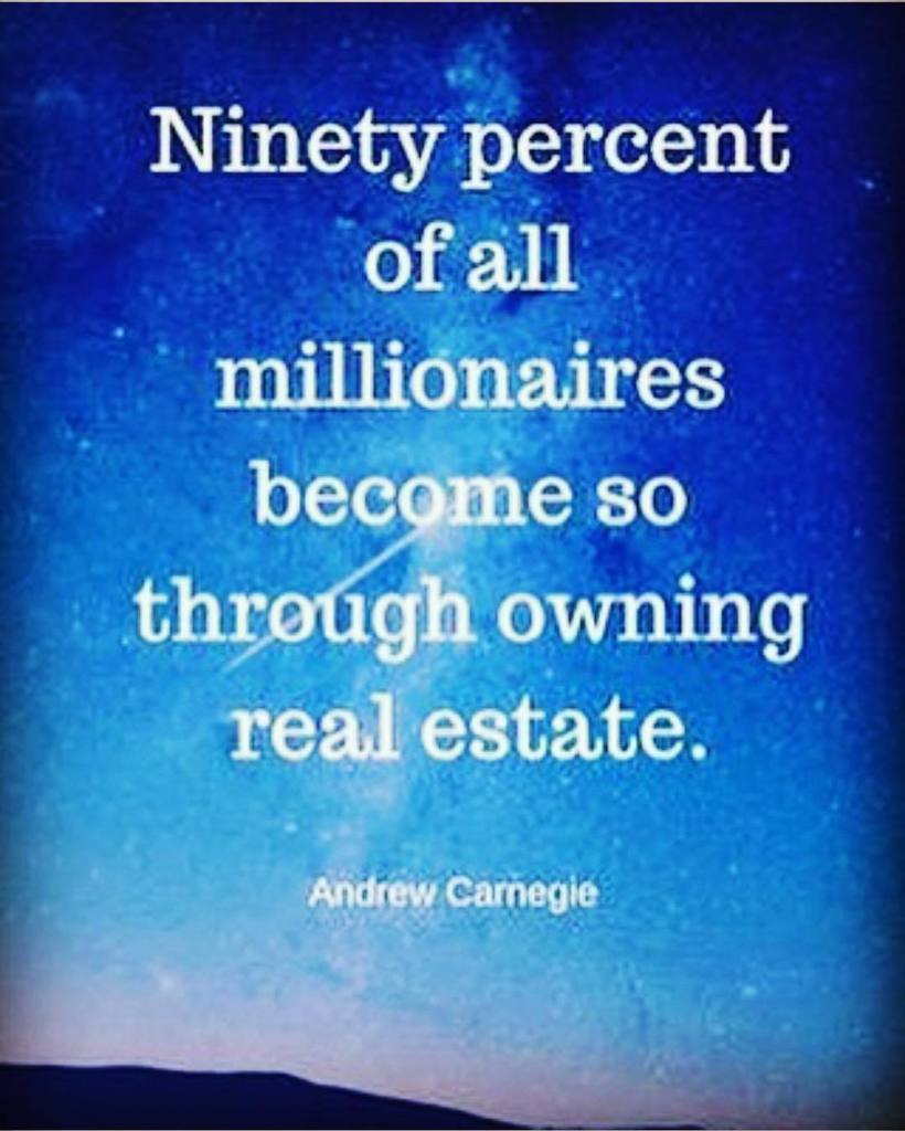 TheKianaCharles's tweet photo. To achieve #millionaire status it is imperative to own real estate. #realestate #millionaire #teamhoston #kw #kwco… https://t.co/vXGFX9dCko https://t.co/VSZ9Y5GZOO