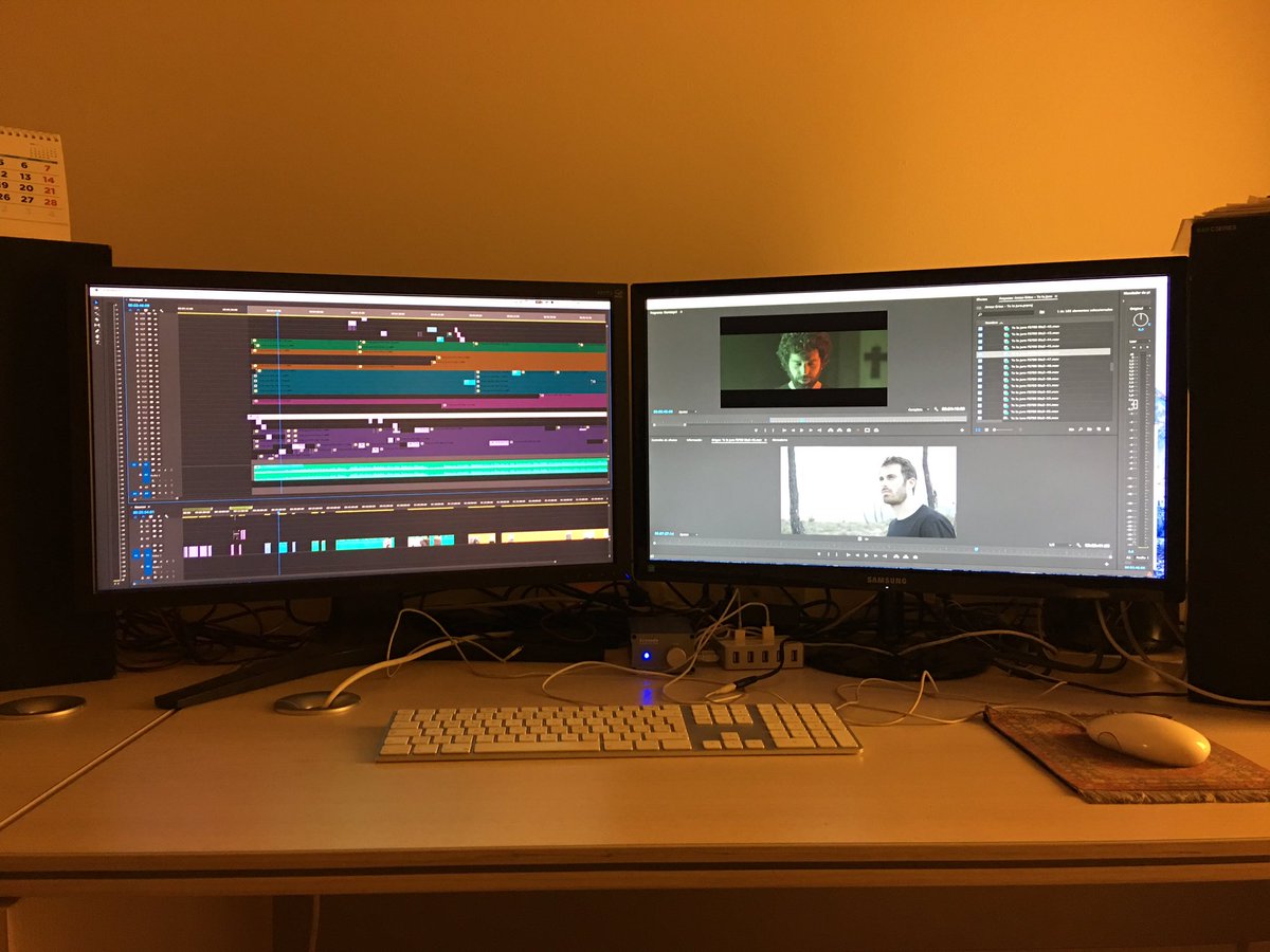 arnaugriso's tweet photo. Auto-editando nuestro siguiente videoclip, que terminamos de rodar ayer mismo. Qué buena pinta tiene... Te lo juro... https://t.co/Jqo5BRpAG0