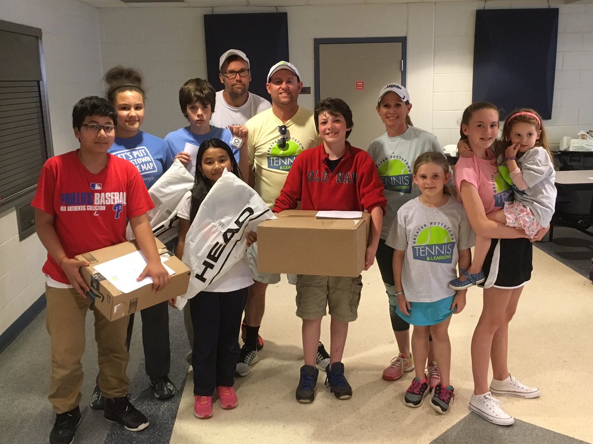 Pottstown Tennis &amp; Learning MS after school program award winners <a href="/pottstownschool/">Pottstown Schools</a> <a href="/JohnJarmato/">John Armato</a> <a href="/PSDRODRIGUEZ/">Stephen Rodriguez</a>