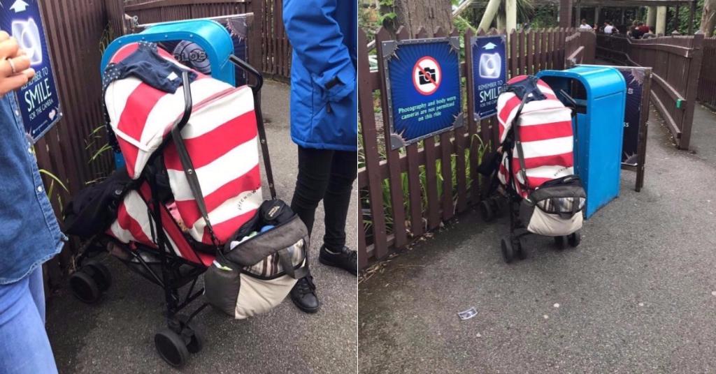 EXCLUSIVE: Shock as parents leave one-year-old baby for an hour at Thorpe Park while they queued for a rollercoaster thesun.uk/60178YiJD