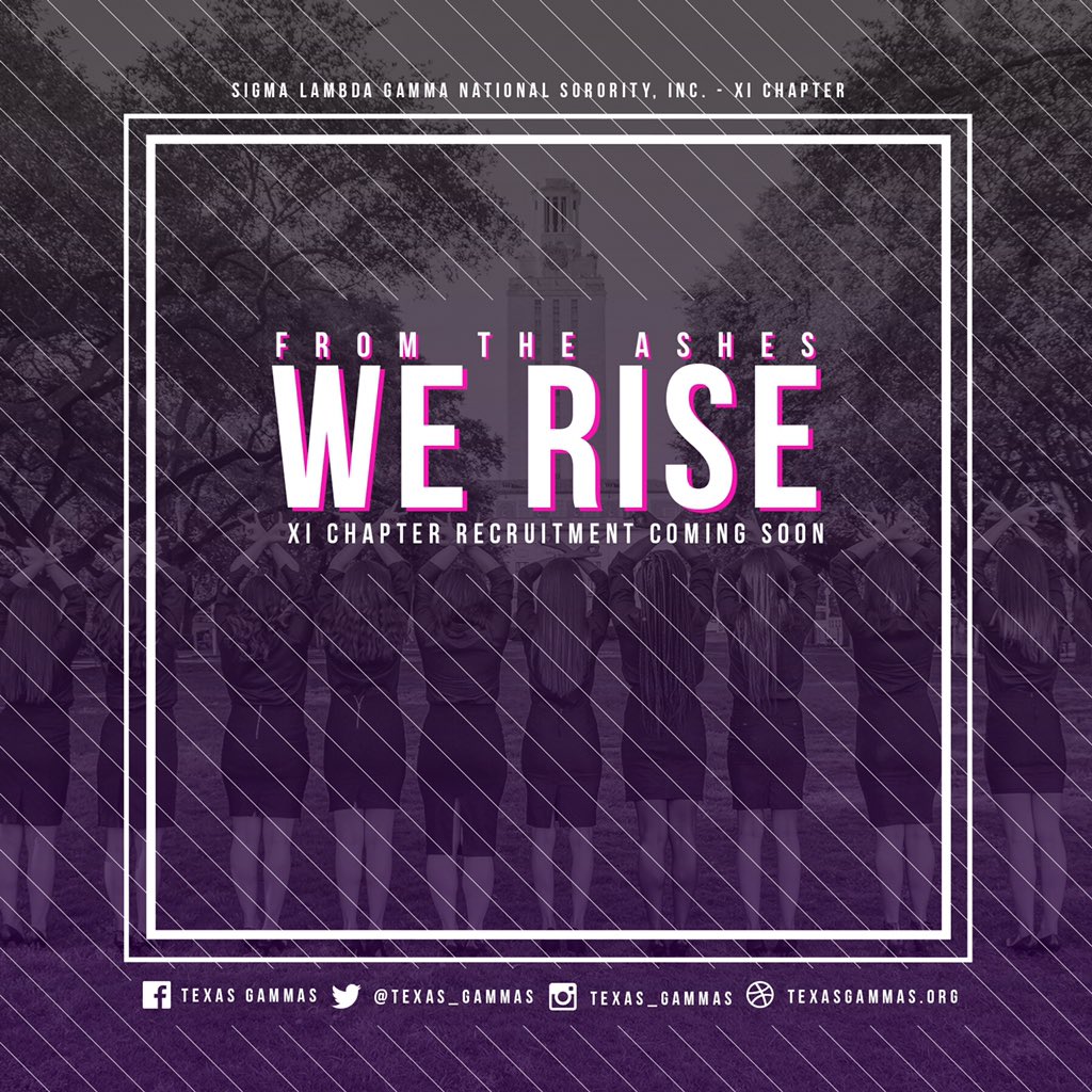 Determinada165's tweet photo. We're baaaaaack!!! So excited to see what my chapter is going to do! Stay tuned. 💗💜💁🏽 #ohsoflyxi #returnofxi #xigammasareback #texasgammas https://t.co/gV4HmxyMDq