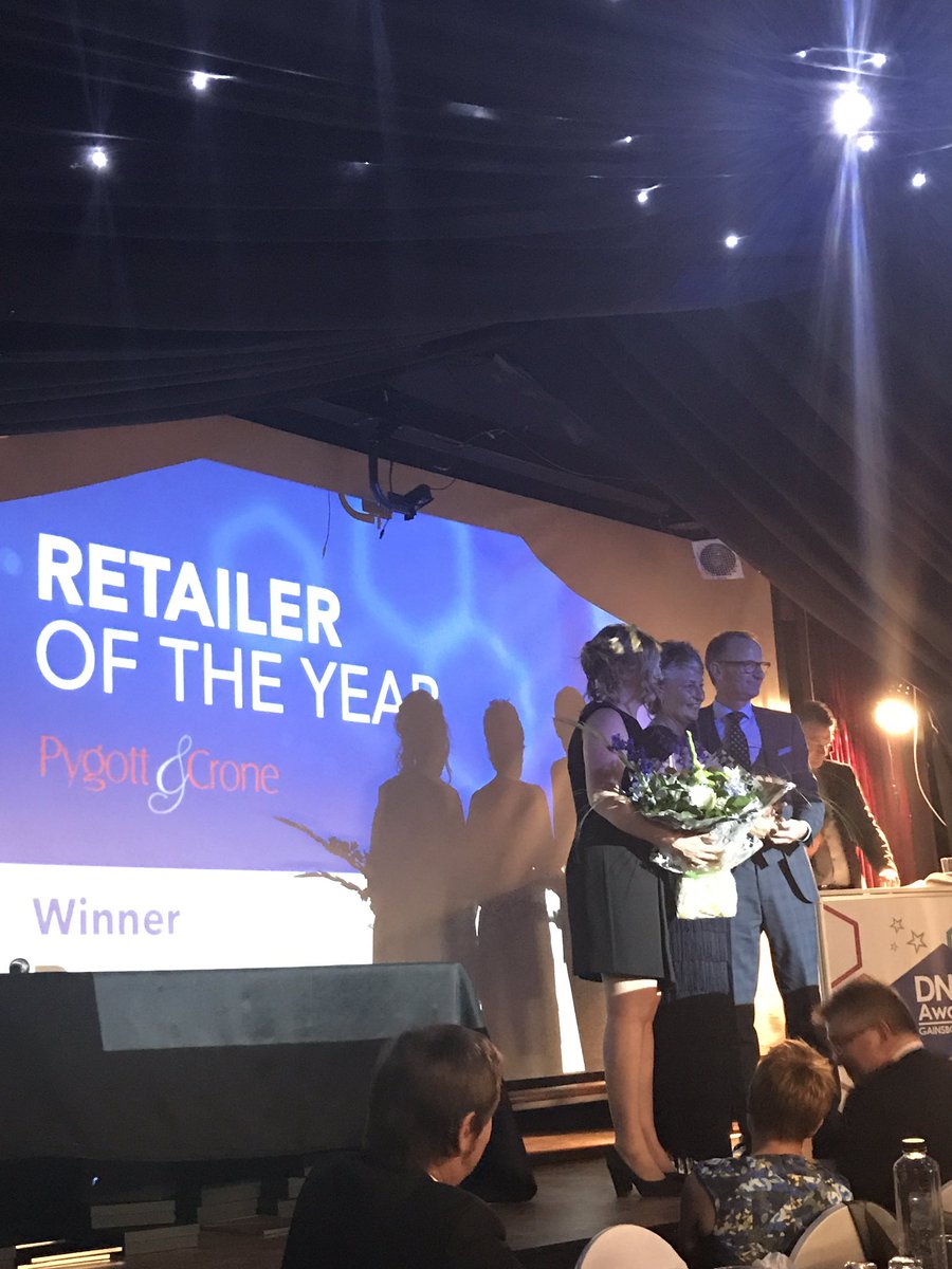 Big #congratulations to @BrownsStores #winners of the @PygottandCrone @DN21Awards #retaileroftheyear