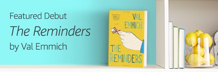 The Reminders is Amazon's Featured Debut for June! If you've already read it, pretty please leave a review. amazon.com/Best-Books-of-…