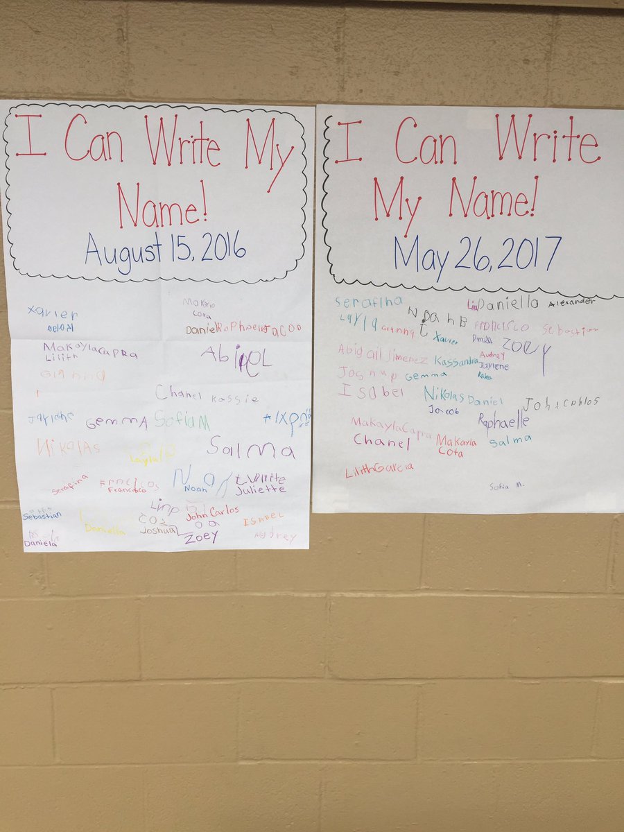 StFrancesSchool's tweet photo. Our TK and Kinder students show their writing improvement! https://t.co/Tvdf8QpI2R