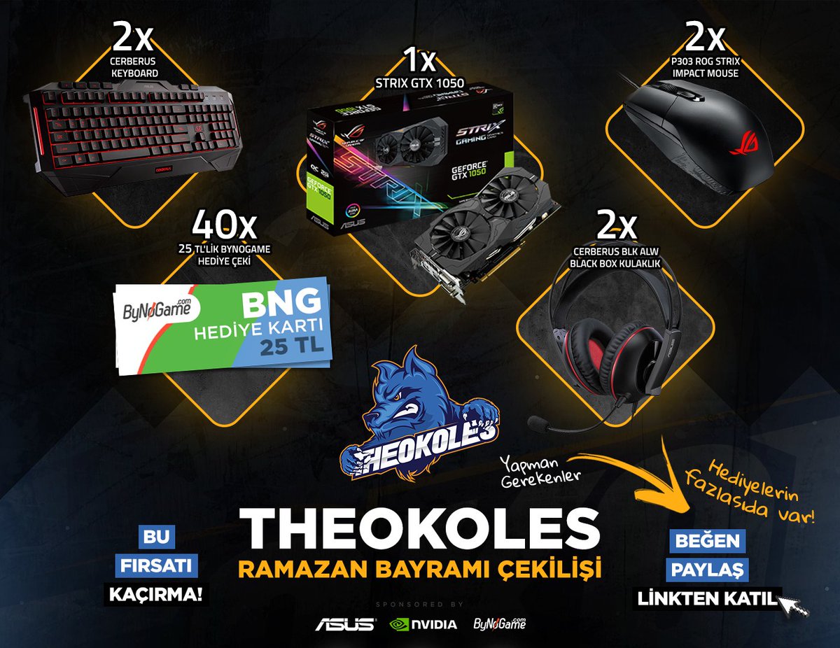 Ramazan Bayramı Cekilisi HYPEE
bit.ly/TheokolesBayram