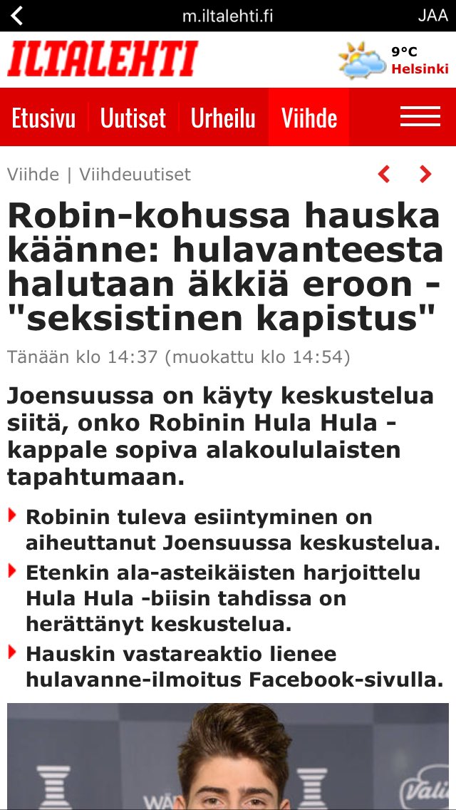 LariLiukko's tweet photo. Sopivimmat hashtagit lienevät ... #vainjoensuujutut #robingate https://t.co/nC6vtLKR5d