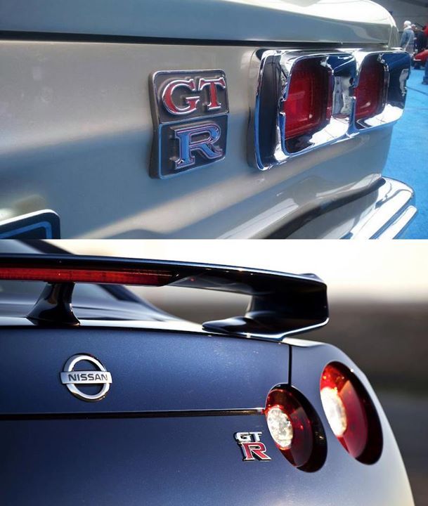 PrecisionLED's tweet image. The first gen of the #Nissan #GT-R vs. the modern model - check out the lighting design evolution! #ThrowbackThursday #TBT