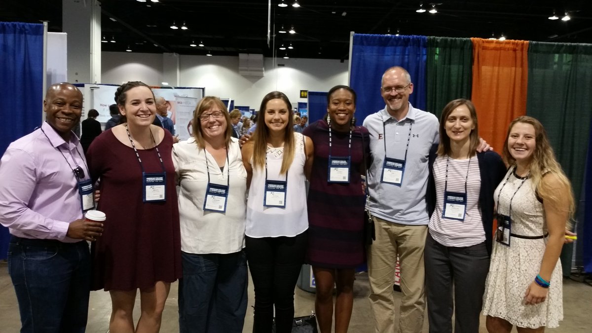 Some of the Exercise Science crew at this year's ACSM conference in Denver, CO. We're having a great time presenting our research