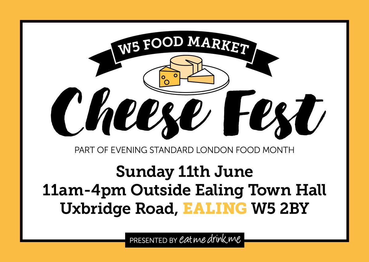 EatMeDrinkMeLDN's tweet photo. So looking forward to tasting @raclettebros cheese feast on the 11th June 10am - 4pm #LondonLovesFood &amp; Ealing is joining in #CheeseFest https://t.co/KKSZBTTmmF