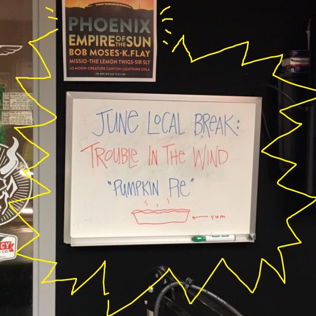 91X's tweet photo. SO MUCH NEW MUSIC on #91X today! Hear new #FooFighters, new #ArcadeFire, + June 1st means a new #LocalBreak: @TroubleNTheWind!! 😍🤘🏽🤘🏽 https://t.co/rT46QOpXpR