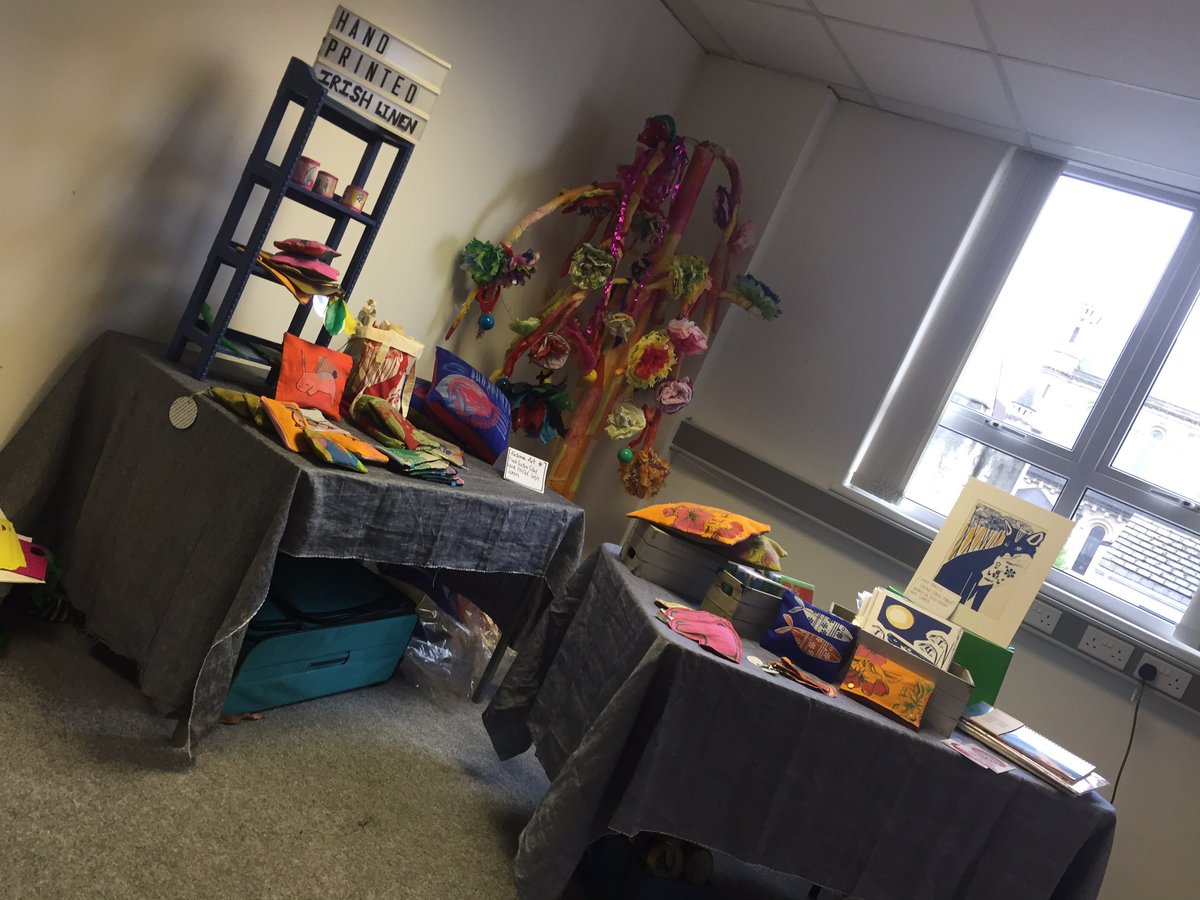 PIMCAP's tweet image. #lnab Lucy Turner prints and we have books too! Come and find us across the car park down the alley beside the John Hewitt bar