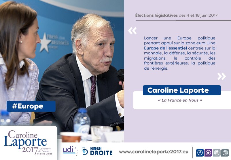 Laporte_Caro's tweet photo. J-3: une France forte dans une Europe forte !  #Benelux #extcirco04 #legislatives2017 https://t.co/iP27YNXPnW