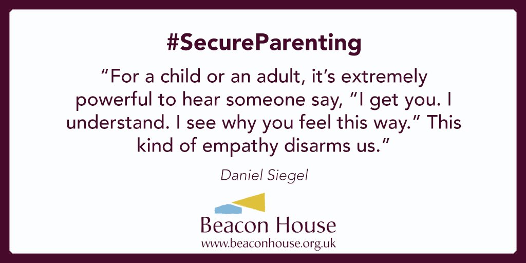 BeaconHouseTeam's tweet image. The power in acknowledgement… #secureparenting #empathy #support