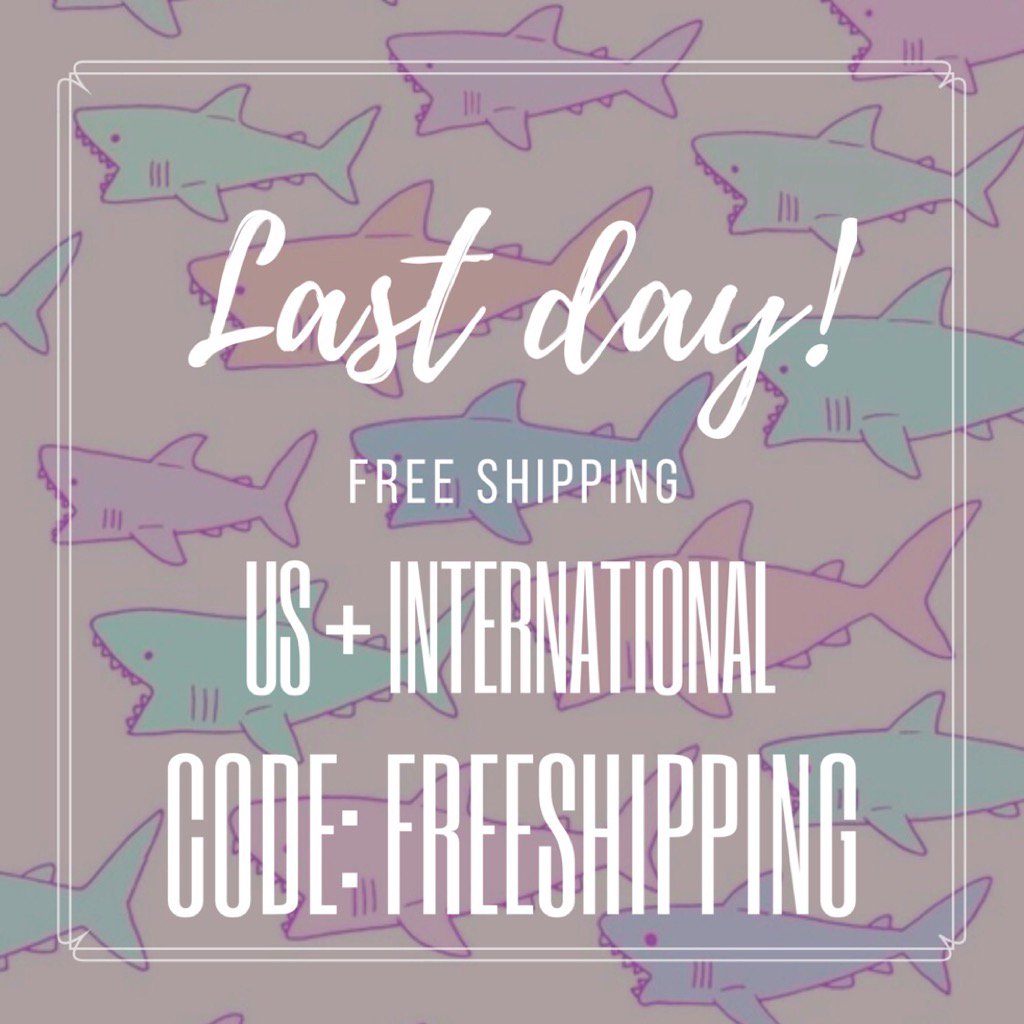Hurry this is a very limited time offer! — Last day to get free US and International ship... eepurl.com/cQ4gYr
