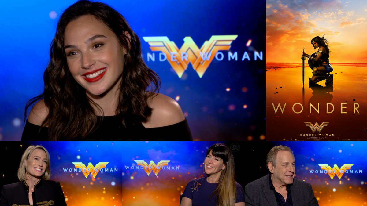 HeyUGuys's tweet photo. Movie Interviews: @GalGadot  #RealRobinWright &amp; @PattyJenks  on the majesty of #WonderWoman

 https://t.co/aBwg1bjYeR https://t.co/ontJcxSPZS