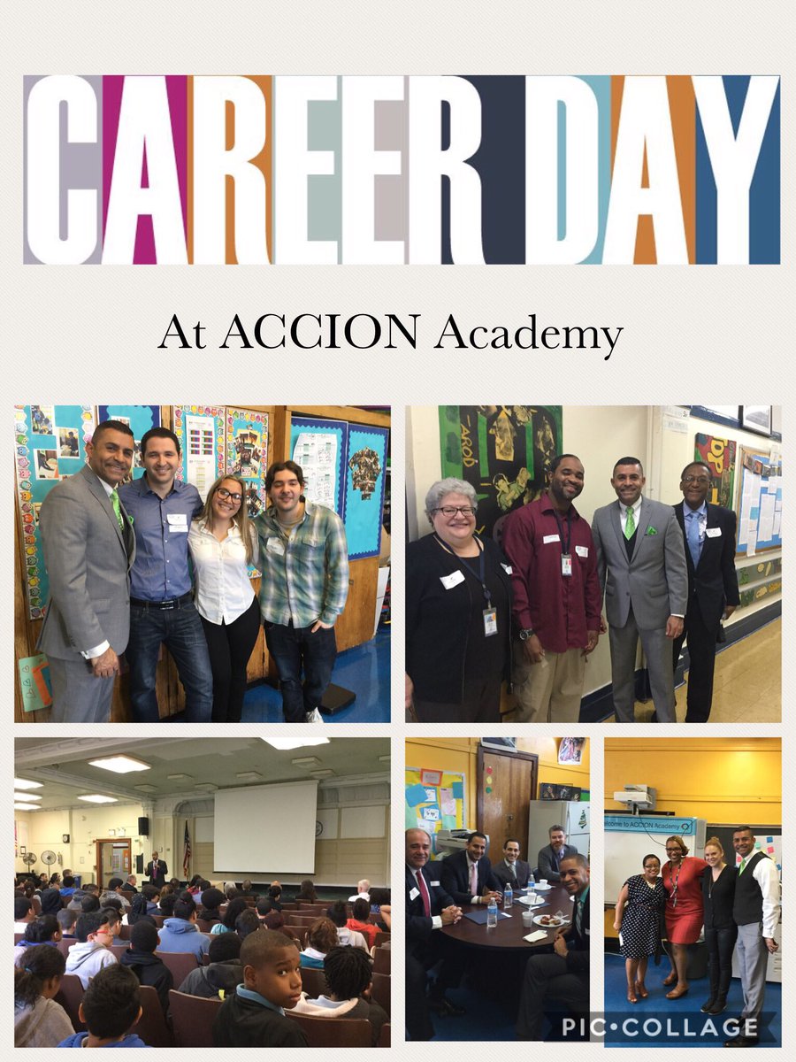 ACCIONAcademy's tweet photo. Celebrating Career day #CelebratingAcademicExcellence  #AboutYesterday @D12Rising @CarmenFarinaDOE @CSD12Bronx @D12PCs https://t.co/jGmkyXUM2A
