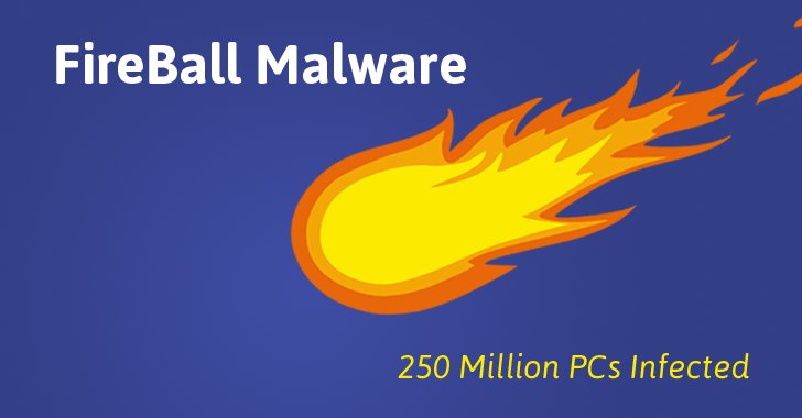 TheHackersNews's tweet photo. Beware! Fireball #Malware has Infected Nearly 250 Million Computers Worldwide https://t.co/UZ6oefNzD1 #security #hacking https://t.co/NgvI86dCbc