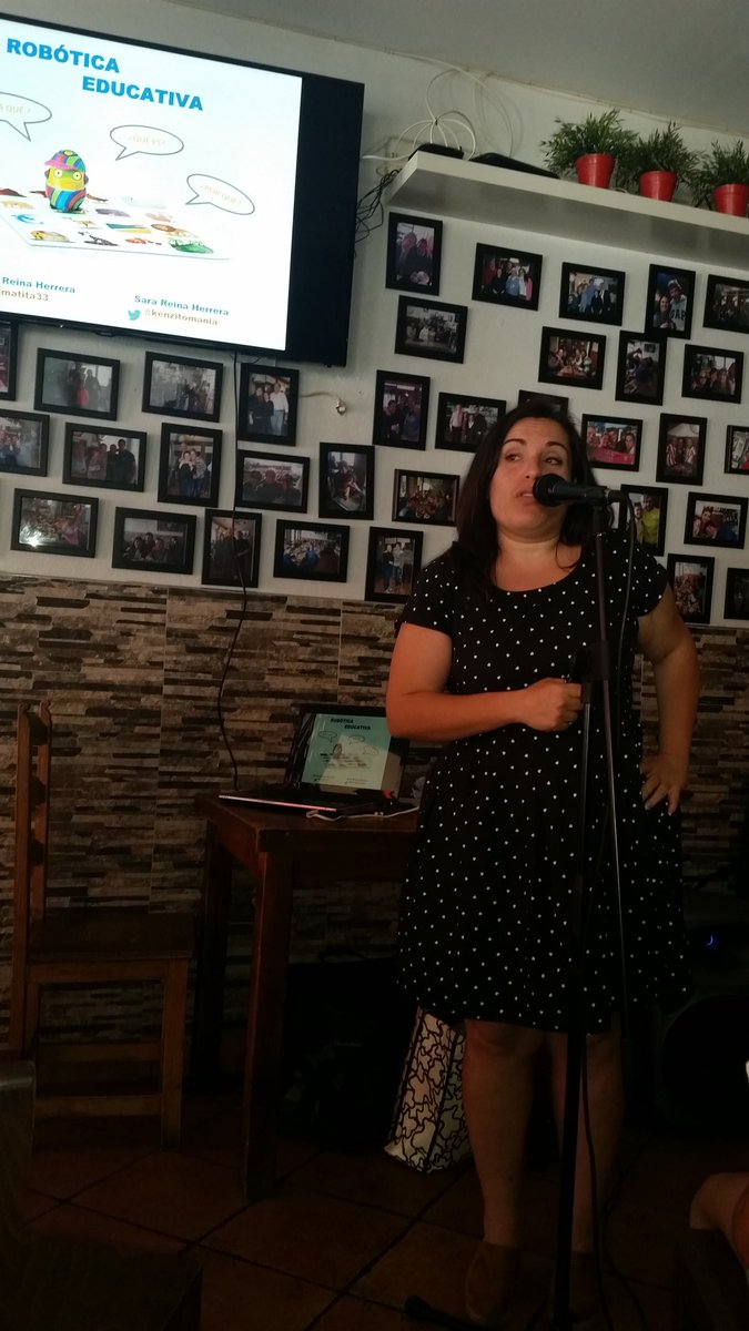 AulaempresaF's tweet photo. Y ahora @matita33 nos habla de robótica educativa en #InnoBarsierra @innobaredu https://t.co/gsCd7xfDWn