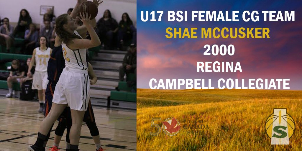 leanne_engen's tweet photo. Team Sask U17 Player Introductions-Day 3! @2017CanadaGames 
Today we introduce Kaitlin Jockims and Shae McCusker! @basketballsask https://t.co/QUCsmhIS1Z