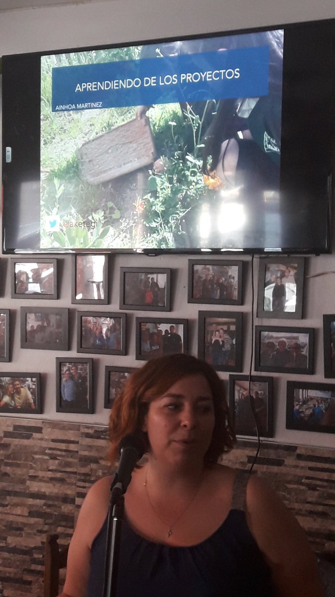 vivipgeo's tweet photo. Donde esté @pdielencinar no pueden faltar los proyectos. Hoy de la mano de @aketegi en #innobarsierra @innobaredu https://t.co/5ViAnzN1Pk