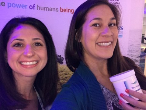 dermPA's tweet photo. Enjoying some coffee and blue gummy bears from #promius #minglezone #SDPASummer https://t.co/SOyPX0u8Aa