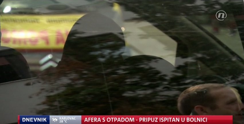 DNEVNIKhr's tweet photo. #DnevnikNoveTV P.#Pripuz, osumnjičen za izvlačenje novca iz #CIOS-a, ispitan u bolnici. #AferaOtpad https://t.co/a9Eh08oIby
