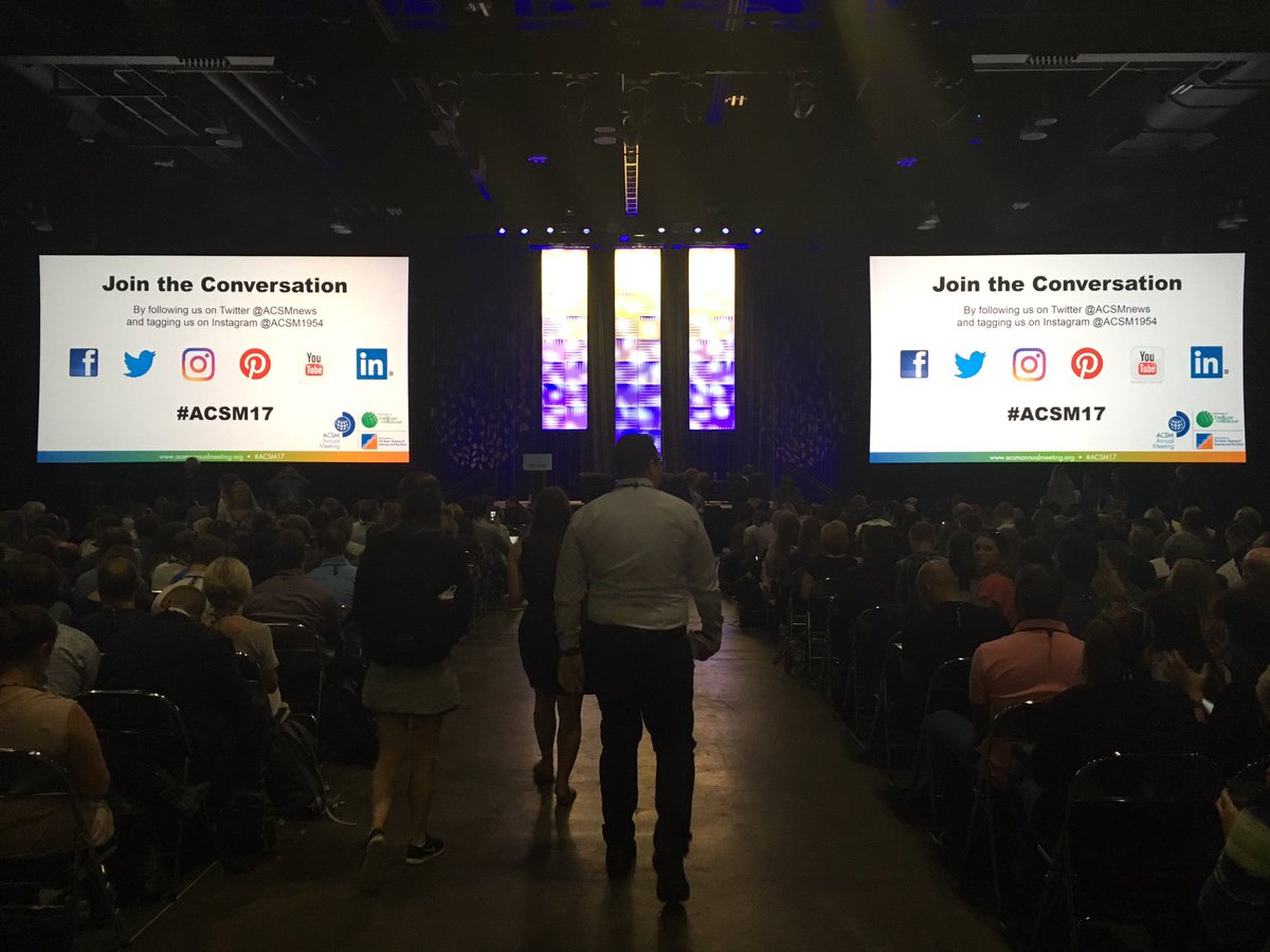ptreviewer's tweet photo. Excited for this talk by @MichaelPhelps 🐐🏊#ACSM2017 #exerciseismedicine https://t.co/yTSlWy28lA