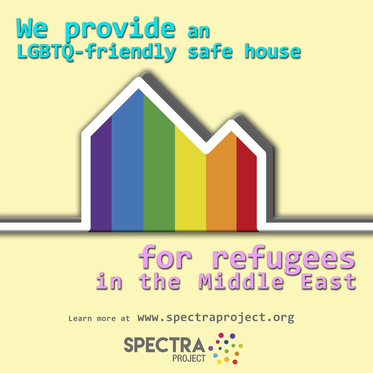 Spectra_Project's tweet photo. Happy #Pride2017. 🏳️‍🌈  Please help us secure the safety of every one of our brothers and sisters this month. Visit: https://t.co/Qp7GC29flR https://t.co/o6mT7bPhjt
