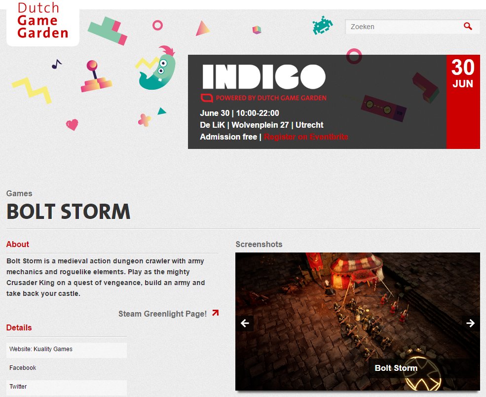 KualityGames's tweet photo. We were selected by @dutchgamegarden to attend #Indigo17 with #BoltStorm! Make sure to visit us on June 30th.

https://t.co/51nJhnlnlU https://t.co/uw17NOsff7