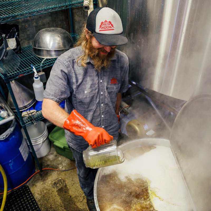 Redhook_Brewery's tweet photo. Nick Crandall and Matt Riggs from @SilverCityBrew whip up an Imperial California Common. Taste it when the new Capitol Hill brewery opens! https://t.co/65xhKvMzh3