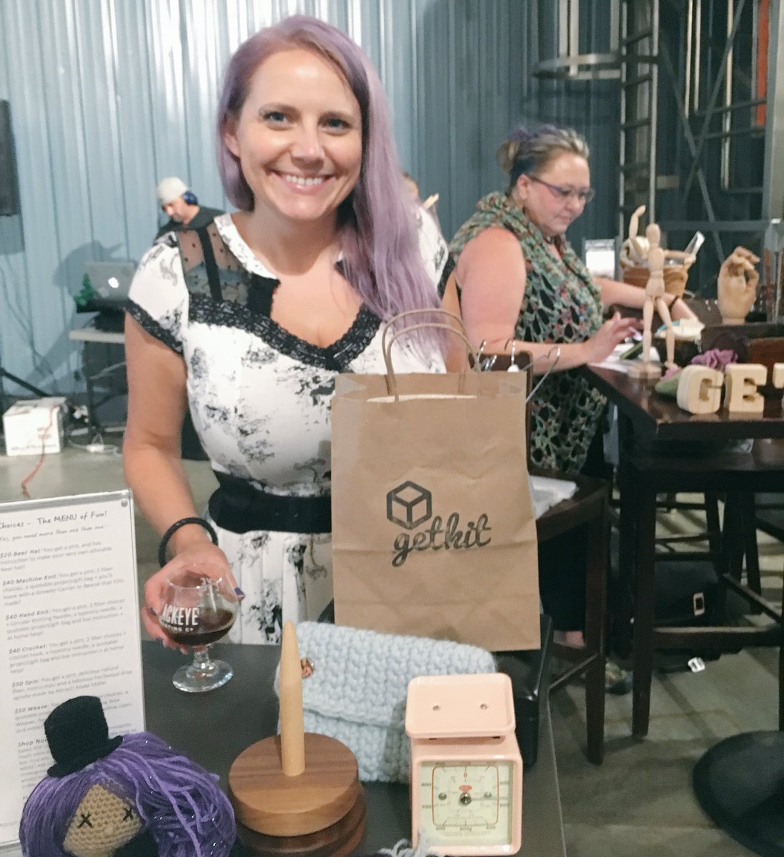 The_LadyCave's tweet photo. We've got two brewery events this week! @StacyHollmann and our team are ready to get you crafting. 😀https://t.co/TJyOgqYjqB #GetKitLive https://t.co/sYN41Dr5WP