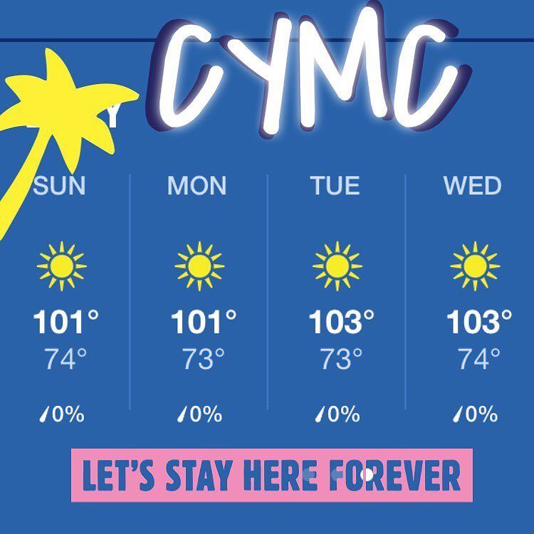 Deepa_Tea's tweet photo. 9 days until @lifeteen #CYMC and the forecast looks 😎😎😎 #ymreunion #reunited #catholicyouthministryconvention #4da… https://t.co/RGnriR3XJq https://t.co/xMyltp0EGO
