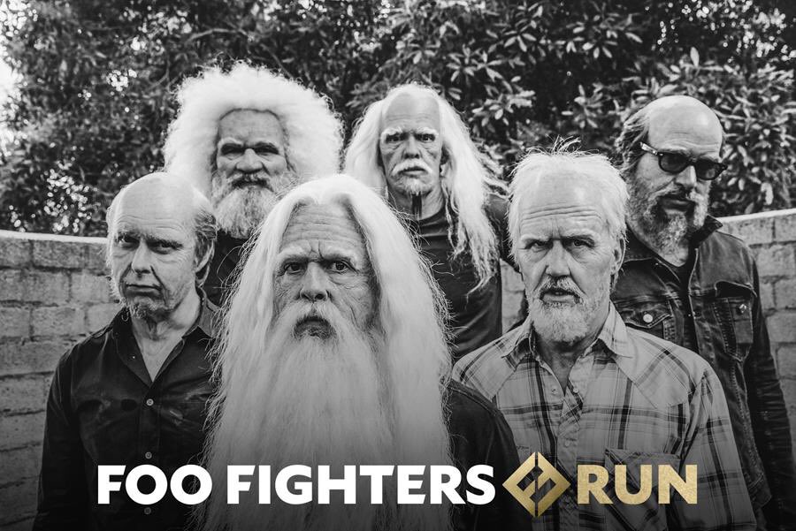 SpoonaciousB's tweet photo. Anyone know the 6th guy is in the #FooFightersRun video, far right? Butch? Krist? https://t.co/RPG6nOds21