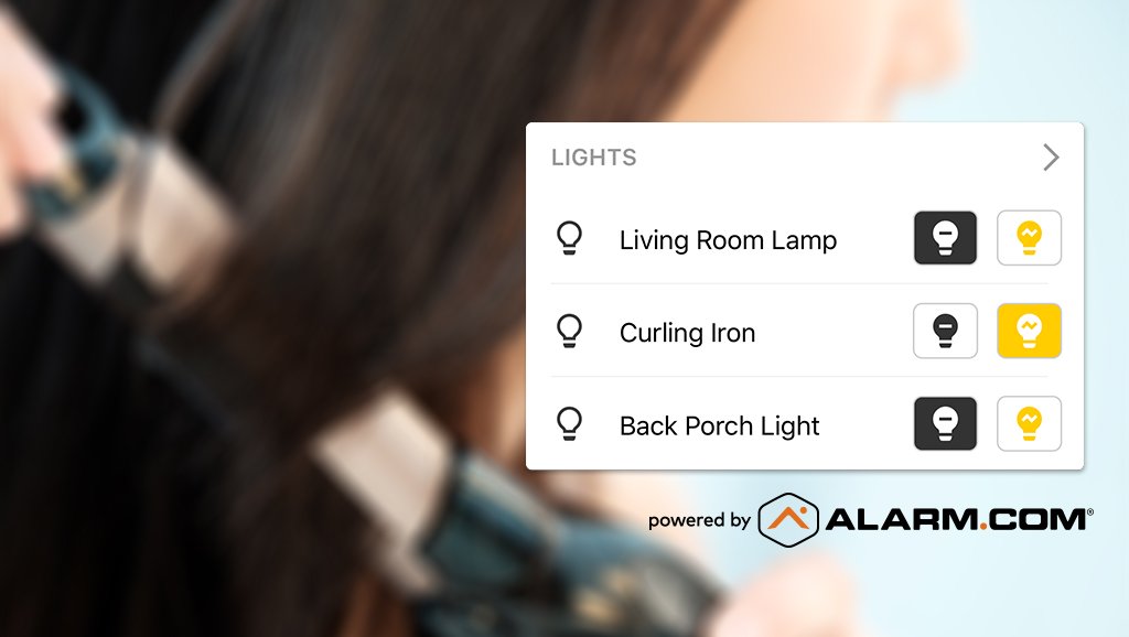 AlarmDotCom's tweet image. Ever left home only to realize you left an appliance on? A simple #HomeAutomation rule is the answer: alarm.com/blog/small-app… #TGIF