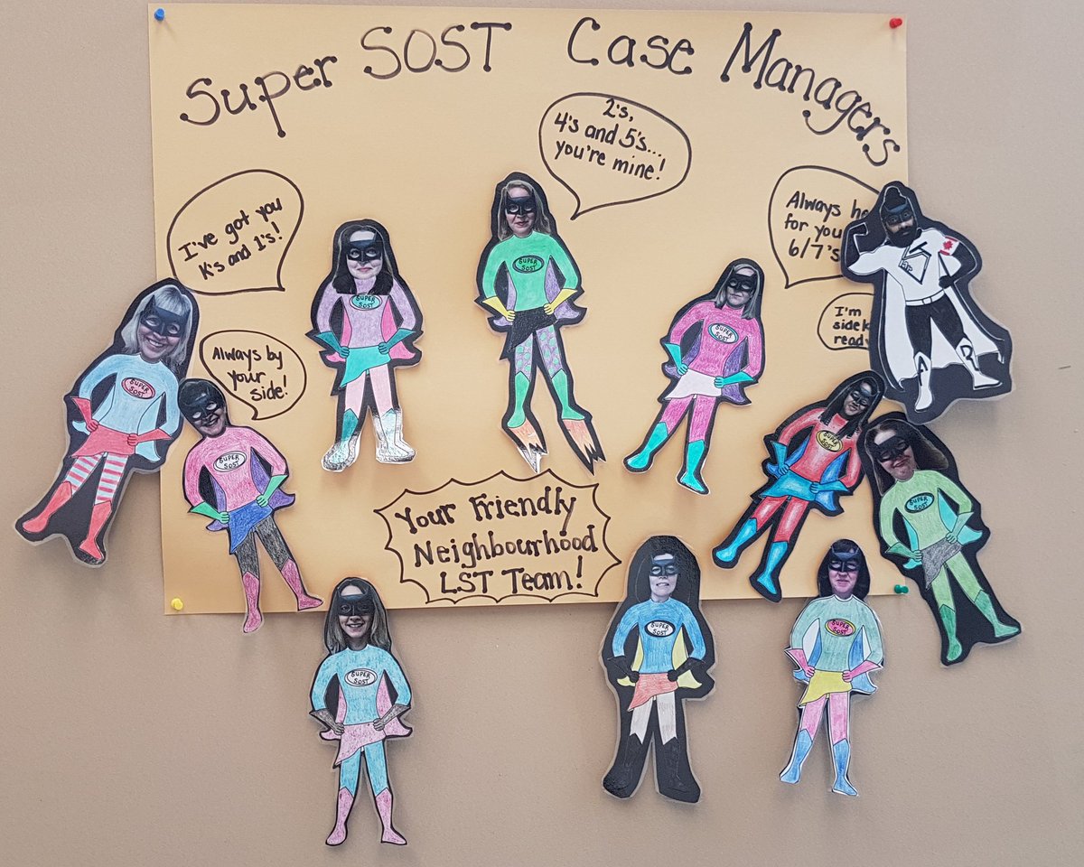 Spent morning with teacher support superheroes at Adam's Road. #sd36learn #careforkids #expertise thx to all