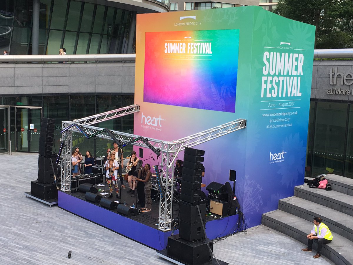 LDNBridgeCity's tweet photo. Thursday is the new Friday and #LBCSummerFestival is go! Join us now at The Scoop for a launch party to remember! https://t.co/etXfItieey https://t.co/Yo0UAxOXpc