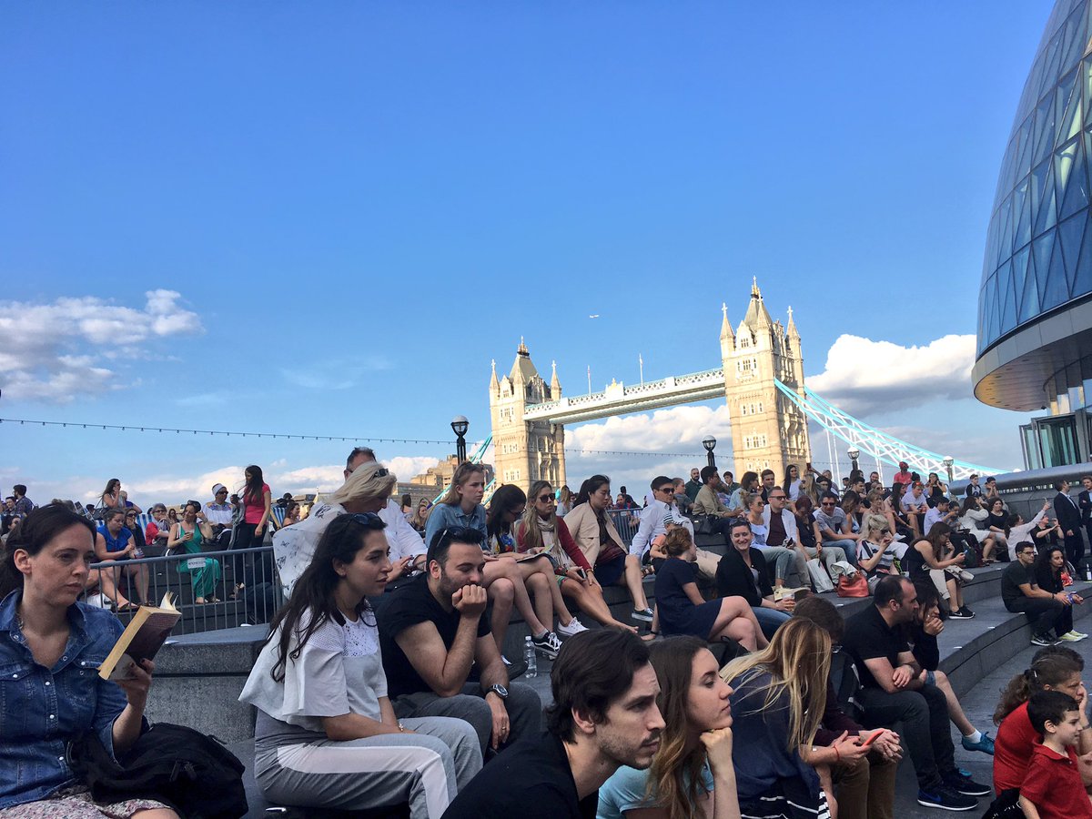 LDNBridgeCity's tweet photo. Thursday is the new Friday and #LBCSummerFestival is go! Join us now at The Scoop for a launch party to remember! https://t.co/etXfItieey https://t.co/Yo0UAxOXpc