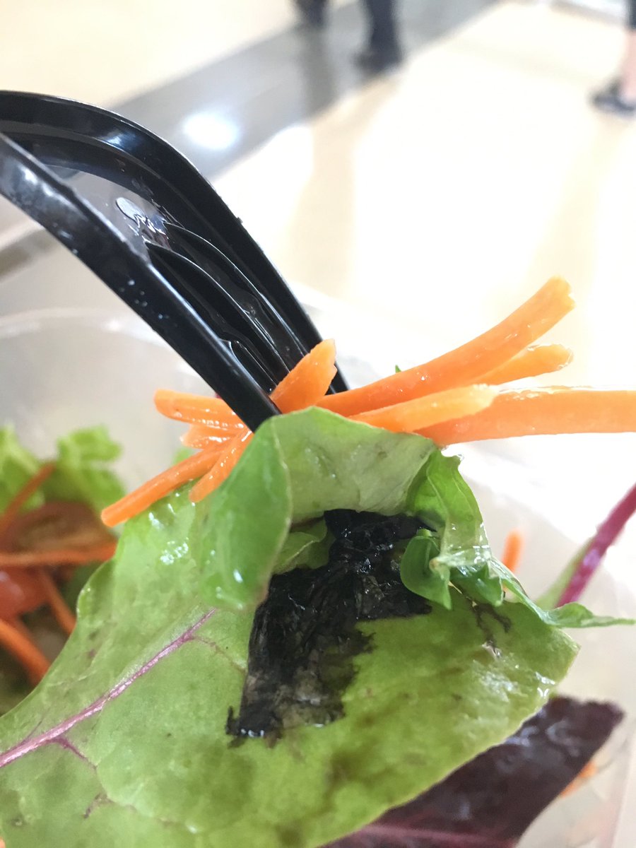 SaleighN's tweet photo. Yuck! Not happy about the @sspculinary take over at @fly2midway #rottenlettuce #zerovariety #pizzaorpizza https://t.co/ghYzODibFj