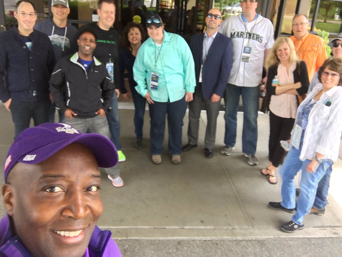 Enjoying the #woc event in Seattle. Heading to the Mariners game!!
<a href="/NorthwestUPSers/">Northwest UPSers</a> #UPSerShoutOut @paulevansups <a href="/NesSeman9/">Nes Seman</a> <a href="/LWind353/">Windy</a>