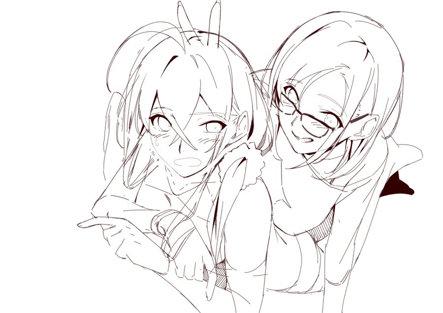 下書きラフひ 