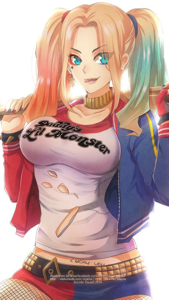 Harley Quinn Nice to meet ya!
-rp
-lewd /non lewd
-dm
-not new to rp