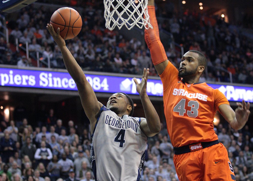 .<a href="/DSR43/">DSR</a> gave us plenty of great memories. Best of luck with your next chapter. The fans will still be here. #tbt #Hoyas