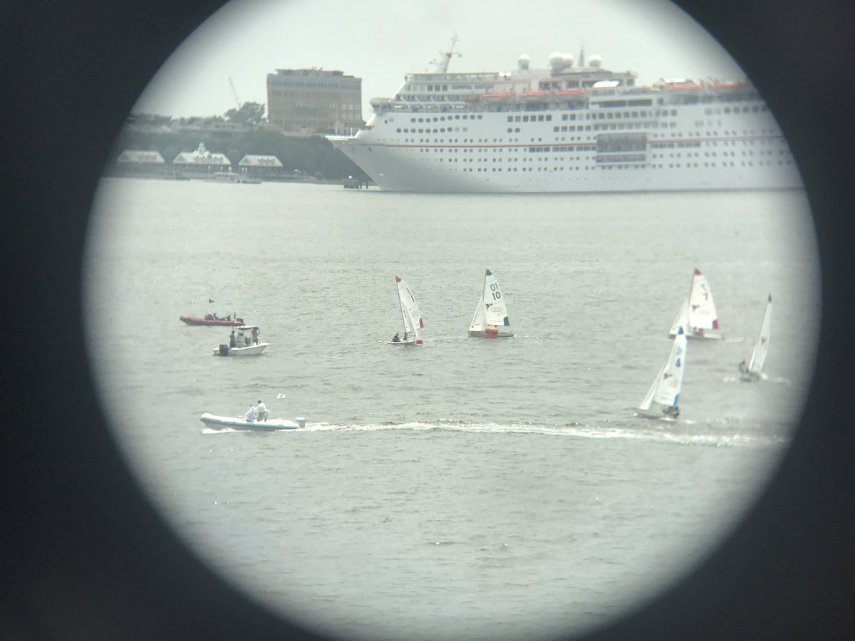HWSSailing's tweet photo. Hector Guzman and Maya Weber in boat 10 rounding second in Race 3b. #HWSSailing https://t.co/WI1ZWvPGVB