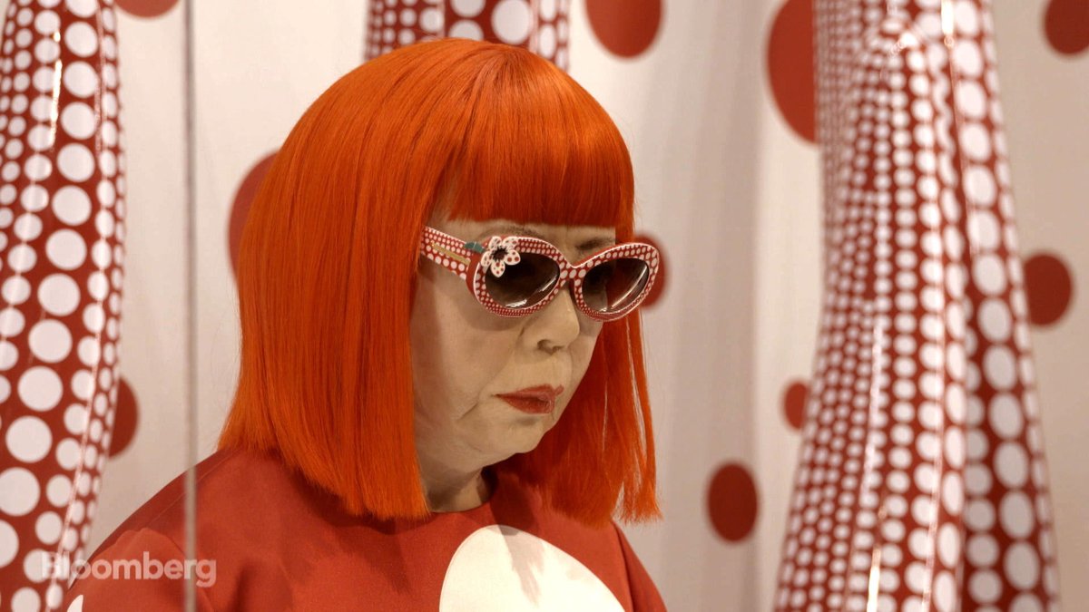 BBGMedia's tweet photo. Yayoi Kusama: Nine decades of polka dots, infinity mirrors and fashion https://t.co/jZb70U9in7 #brilliantideas (cc @hyundai) https://t.co/zcrCdRrsHo