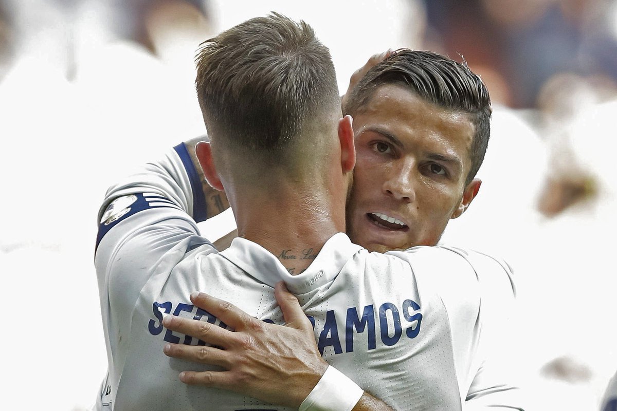 Si marcan el sábado, <a href="/Cristiano/">Cristiano Ronaldo</a> y <a href="/SergioRamos/">Sergio Ramos</a> serían los primeros jugadores en marcar en tres finales diferentes de la Champions... 💥💥💥